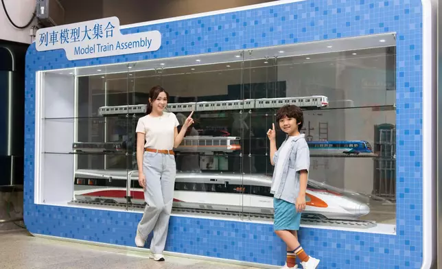列車模型。