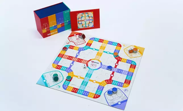 鐵路飛行棋紀念品。