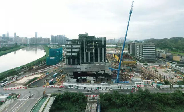 河套香港園區第一期兩組地塊發展項目截標，共接獲6份標書。資料圖片