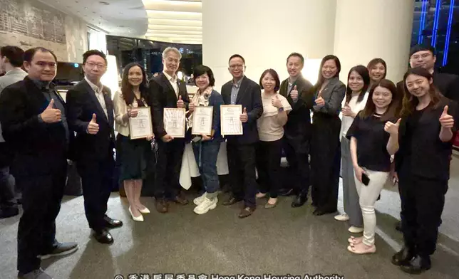 房委會奪國際規劃與設計安全獎多項殊榮