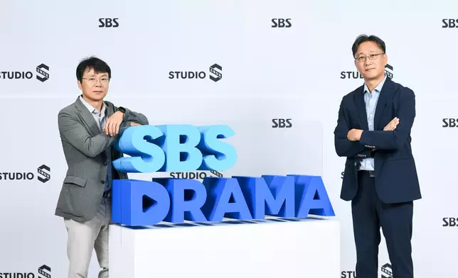 SBS編成室長金基瑟、Studio S代表洪聖昌。SBS Drama圖片
