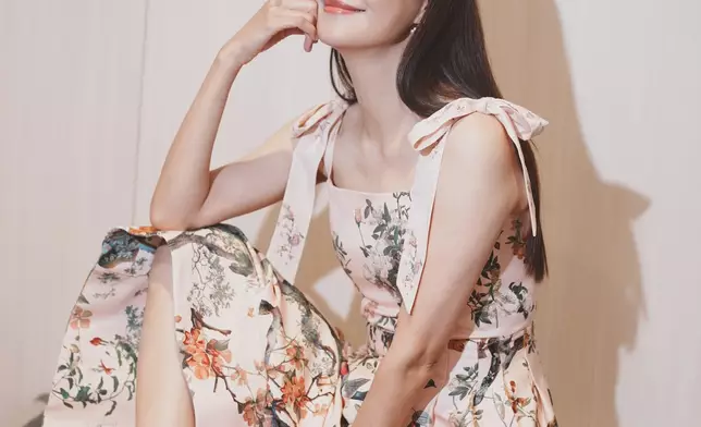黃翠如在IG晒出當日的靚相。