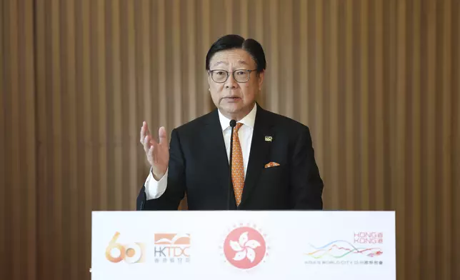貿發局主席馬時亨。貿發局圖片