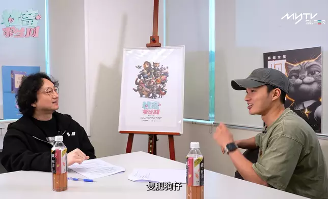 周嘉洛早前接受AI短劇總策劃Tommy訪問。