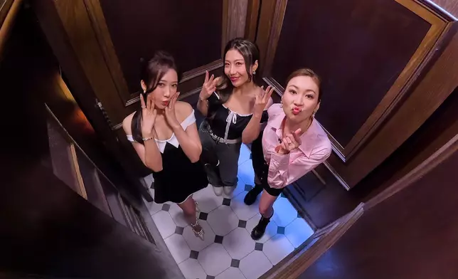「女子組」何依婷、支嚳儀、莊思敏