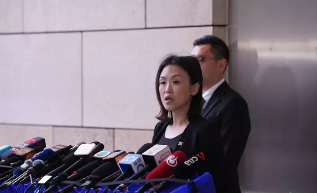 廉政公署執行處首席調查主任羅貝雯。巴士的報記者攝