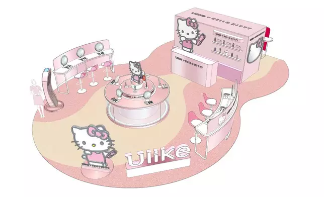 全球領航脫毛儀品牌Ulike首度聯乘Hello Kitty期間限定Pop-up一連11日於6月19日登陸尖沙咀 K11 Art Mall。
