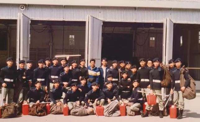 警察少年訓練學校的昔日點滴。香港警察YouTube視頻截圖