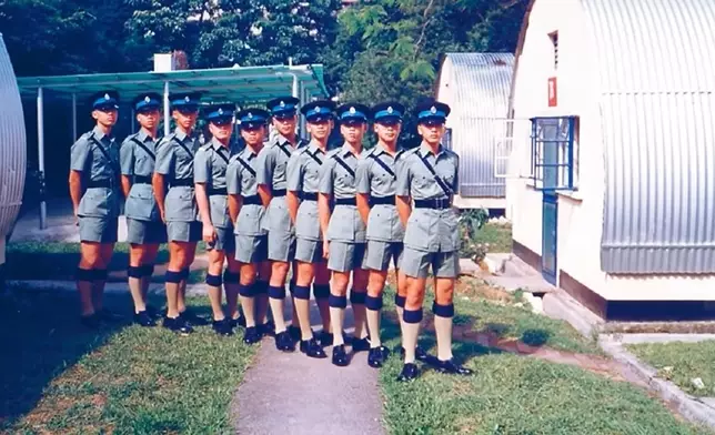 警察少年訓練學校的昔日點滴。香港警察YouTube視頻截圖