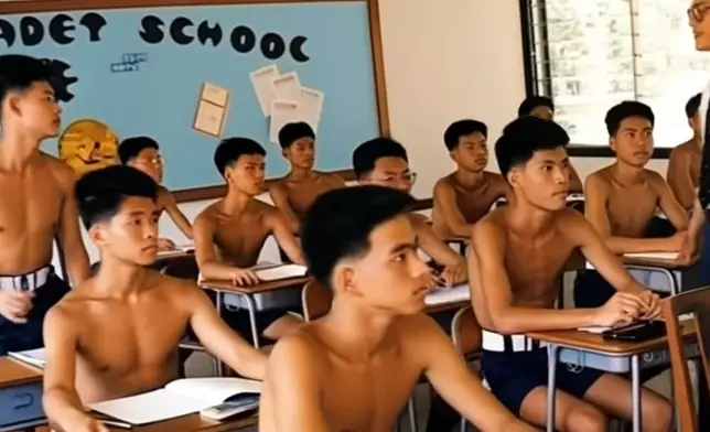 警察少年訓練學校的昔日點滴。香港警察YouTube視頻截圖