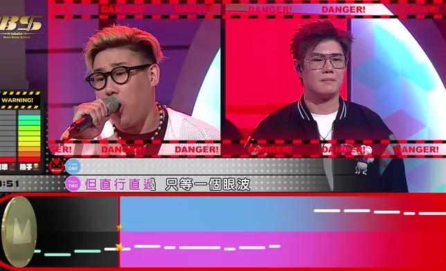 張與辰陳溢光挑戰Monster失敗。