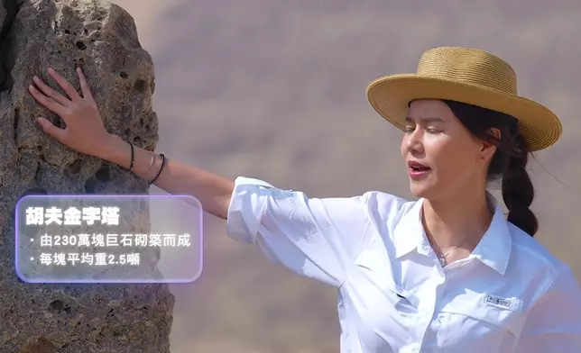 永城翠如介紹金字塔資料時整色整水，又Chok甫又玩「感應」，仲要互窒，為資訊部分增添唔少趣味。