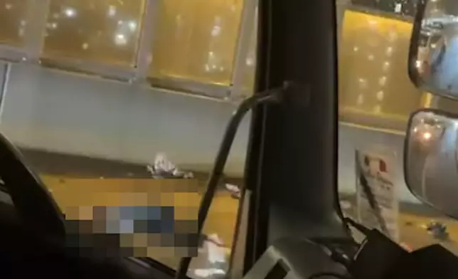 青沙公路星期二晚發生致命交通意外，造成兩死兩傷。FB圖片