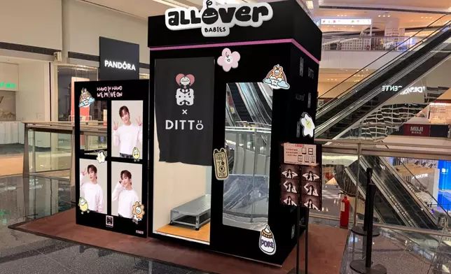 LG1及G層的Ditto Snap韓式自拍館亦化身主題自拍間，讓粉絲與BABIES同框打卡。