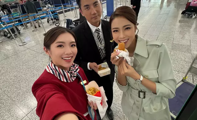 兩位靚女地勤擔當梁凱晴及倪樂琳同「師姐」劉穎鏇有唔少對手戲。
