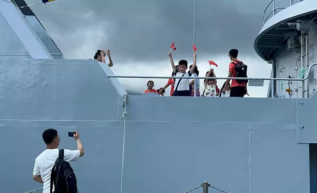 昂船洲軍營開放日。巴士的報記者攝