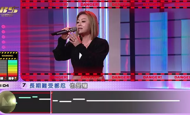 李佳唱《忍》由「黃」到「紅」，隊友梁浩賢與劉威煌舉晒手打氣。