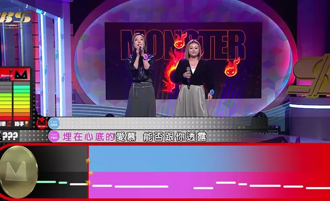 龍婷與李佳戰戰兢兢唱《睡公主》，雖然失敗但勝出遊戲，唱完後龍婷一額汗。