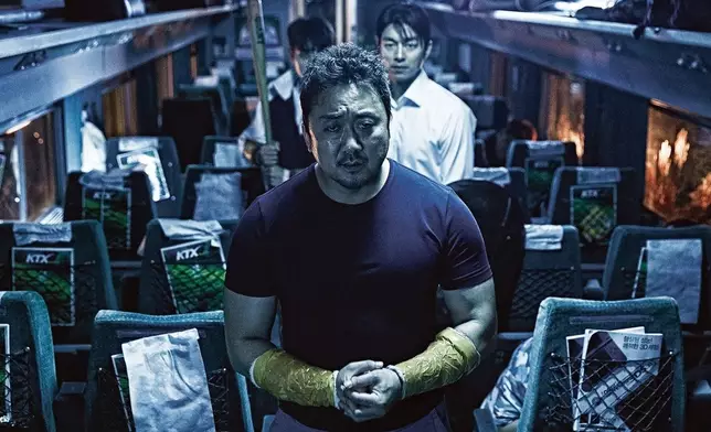 電影《屍殺列車》劇照。