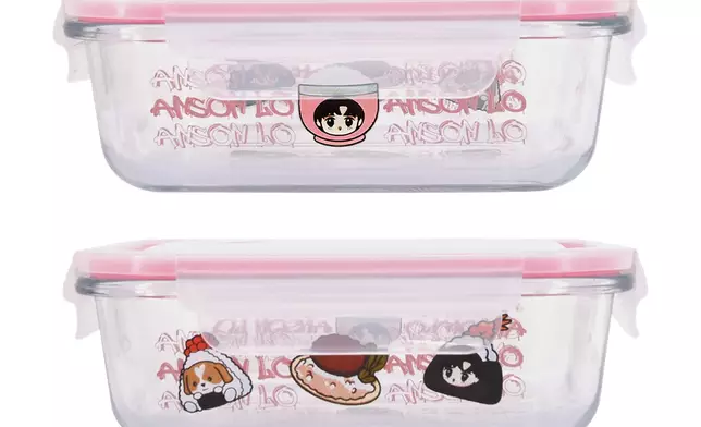 Little Anson 玻璃密封食物盒 (HK$178)