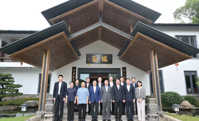 李家超繼續福建訪問行程。政府新聞網圖片