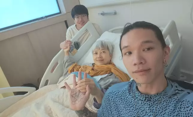 陳敏兒離世前已與家人道別，他相信母親會用她的方式繼續提點他。