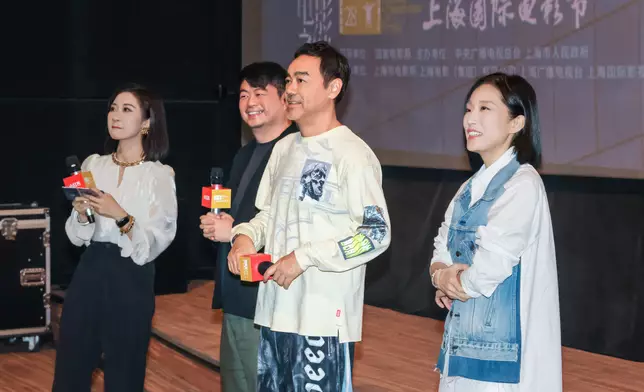 劉青雲與翁子光攜《爸爸》亮相，