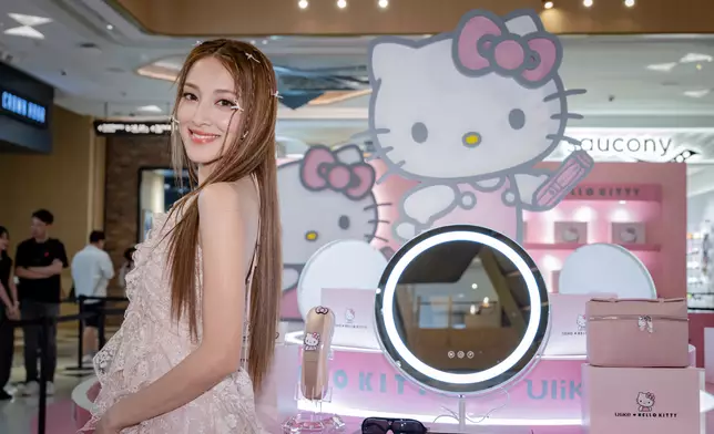 陳凱琳（Grace）專程由長沙趕返香港出席美容活動，