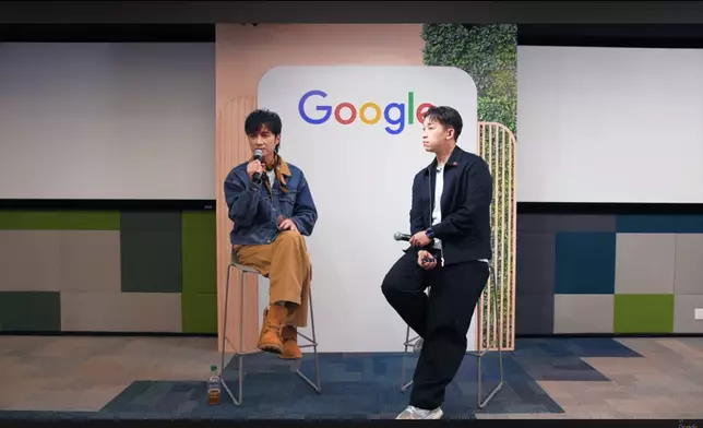 古巨基早前出席「Talks at Google」。