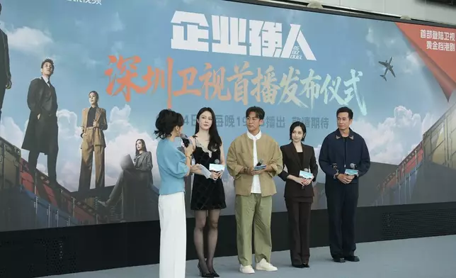 陳豪、譚俊彥、龔嘉欣、張曦雯分享拍攝故事。