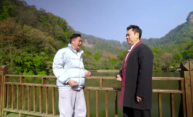 沿途見風景如畫，令麥包煩惱一掃而空。