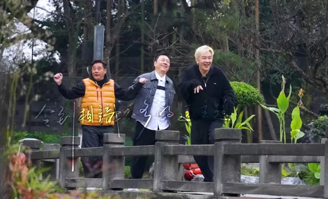 陳浩民、黎耀祥、麥包三師兄弟難得聚首。