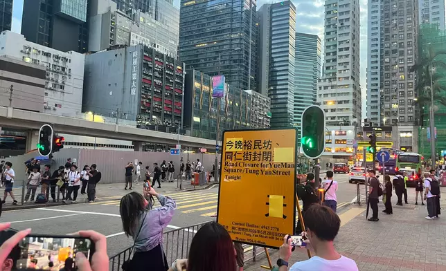 裕民坊封路在即。巴士的報記者攝