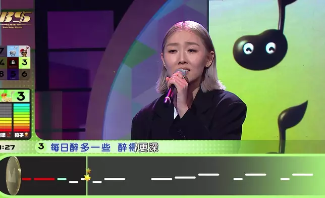 李然唱Level 3《Chotto等等》的音準「倒水咁倒」。