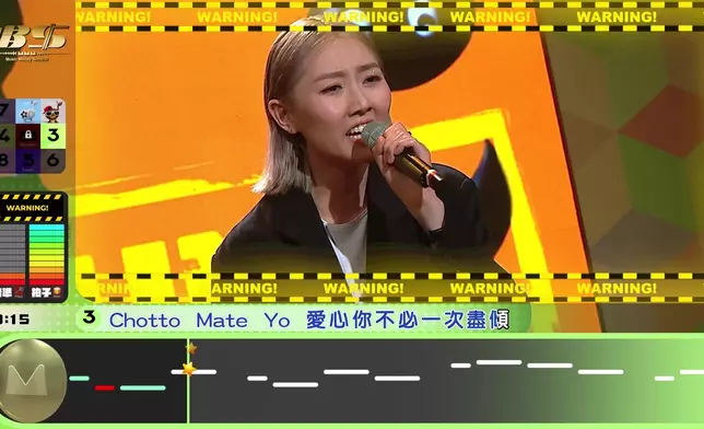 李然唱Level 3《Chotto等等》的音準「倒水咁倒」。