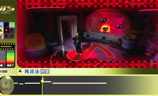 嚴駿祺聲稱只練了三、四次《耿耿於懷》但信心十足，最終僅僅過關。