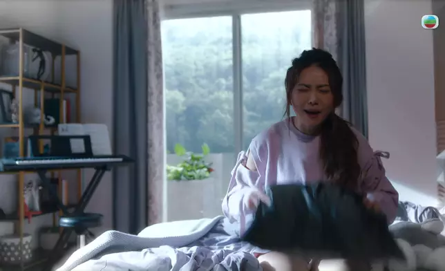 戴祖儀要頂住高燒拍大吵大鬧戲份，真係唔容易！