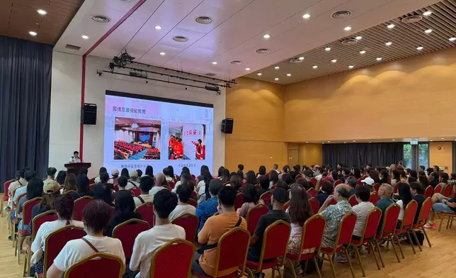 消防處首辦學員家屬交流日 邀請家屬到學院了解培訓環境