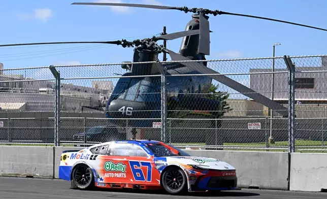 科里·海姆於2026年6月21日周日，在加州科羅納多參加NASCAR盃賽系列賽。 (美聯社圖片/Denis Poroy) AP圖片