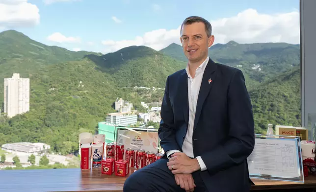 香港太古可口可樂董事及總經理高逸才(Richard Gould)。圖片來源:香港太古可口可樂