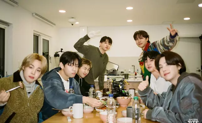 BTS正忙於世界巡演的行程。BTS官方圖片