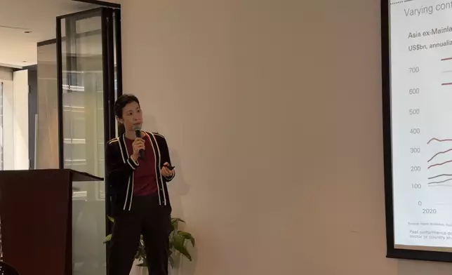 滙豐投資管理亞洲股票高級投資專員Beth Wong。巴士的報記者攝