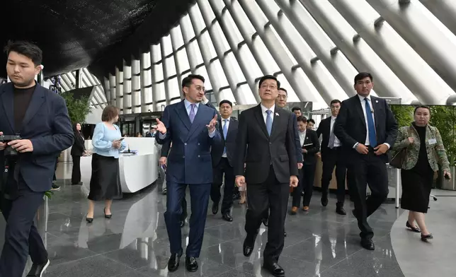 行政長官率團展開哈薩克斯坦訪問行程。政府新聞處圖片