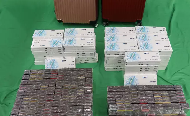 一名入境旅客進口未完稅香煙罪成判囚 政府新聞處圖片