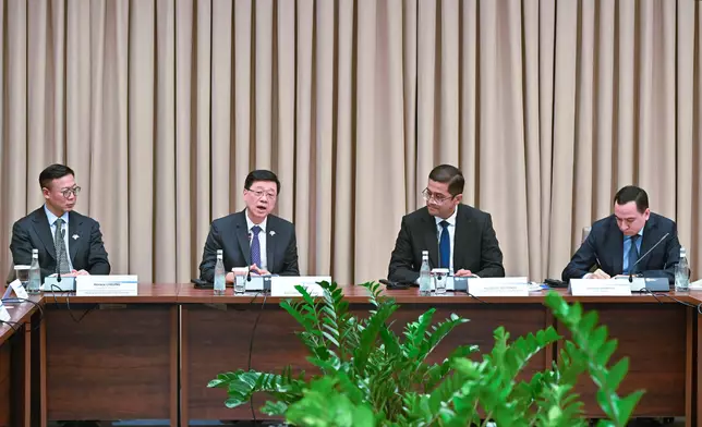 行政長官：中亞之行達成多項成果　拓展香港與中亞合作新機遇 政府新聞處圖片