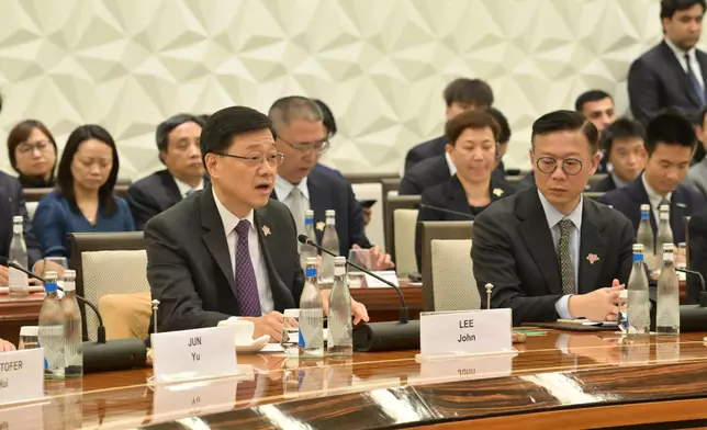 行政長官：中亞之行達成多項成果　拓展香港與中亞合作新機遇 政府新聞處圖片
