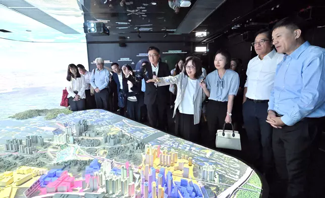 對接北部都會區發展策略專班在香港舉行會議 政府新聞處圖片