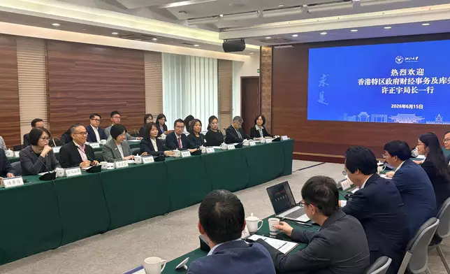 財經事務及庫務局局長率團訪問杭州 政府新聞處圖片