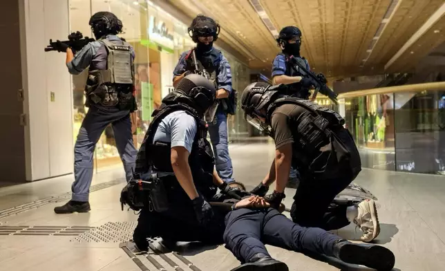 警方舉行跨部門反恐及重大事故演習 為大型國際會議作準備 政府新聞處圖片