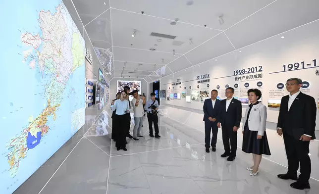 財政司司長訪問大連。政府新聞處圖片
